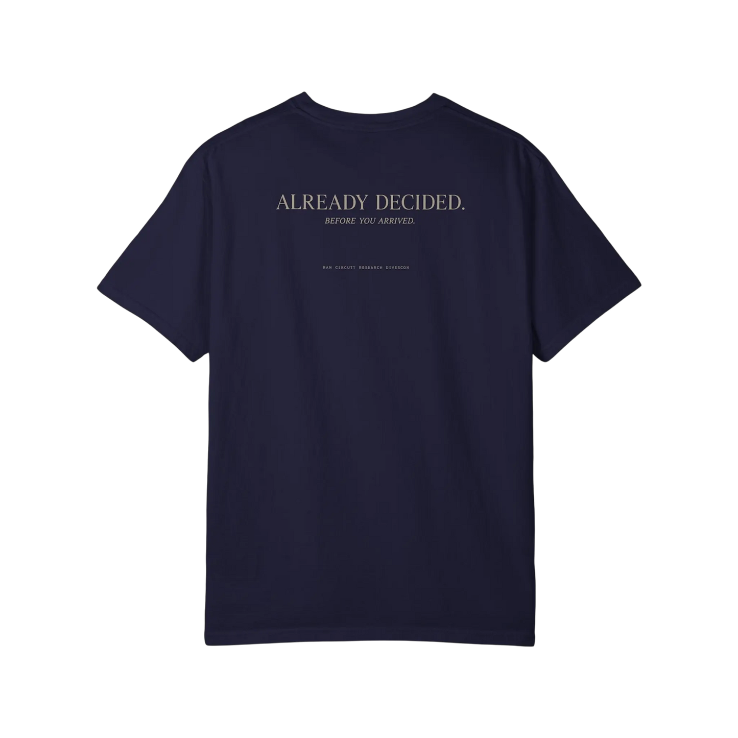 already decided.™ Vintage Raptor Graphic Tee