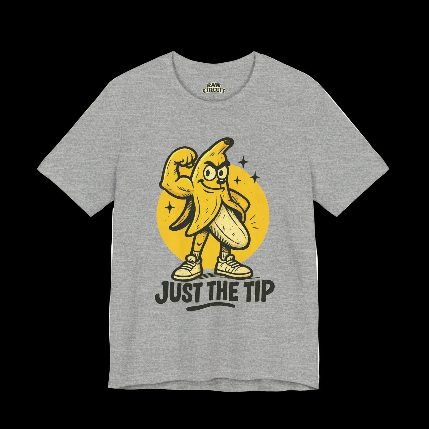 “Just The Tip” Banana Graphic Tee Raw Circuit