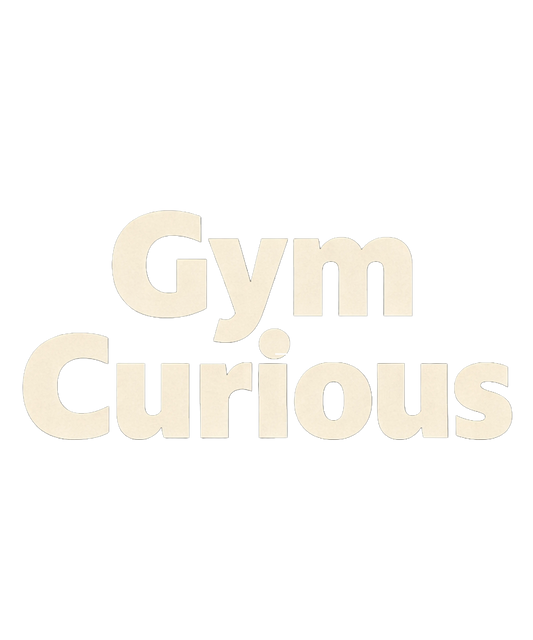 Gym Curious typography font graphic for Raw Circuit.
