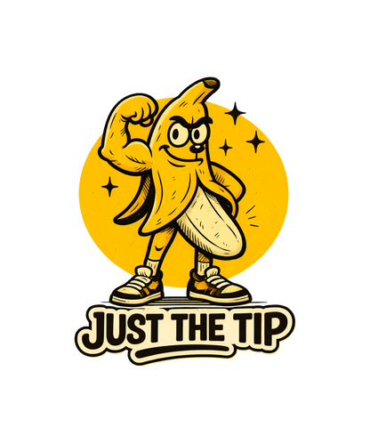 “Just The Tip” Banana Graphic Raw Circuit