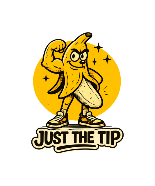 “Just The Tip” Banana Graphic Raw Circuit