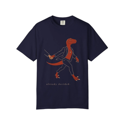 already decided.™ Vintage Raptor Graphic Tee