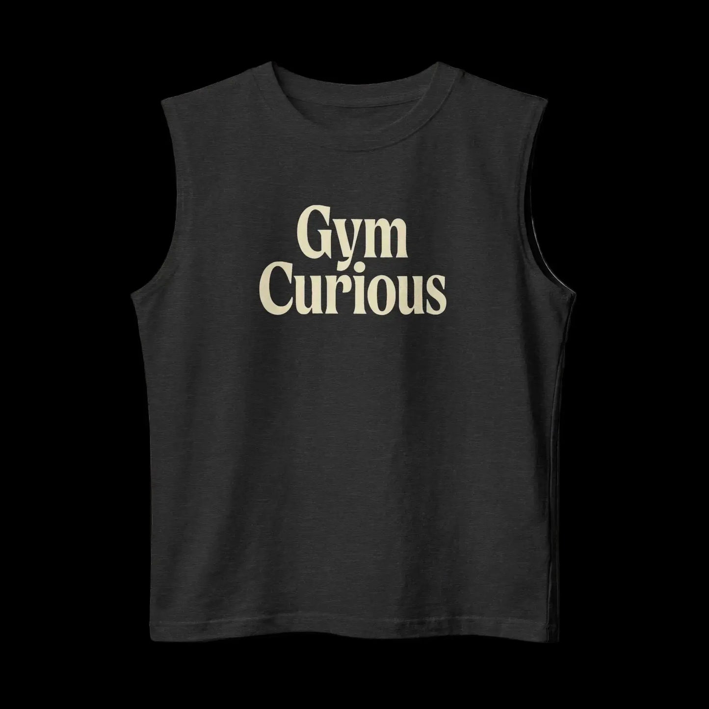 Gym Curious Muscle Tank (Dark) Raw Circuit