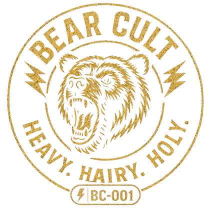 Bear Cult — Heavy. Hairy. Holy. Graphic Tee Printify T-Shirt Raw Circuit Raw Circuit