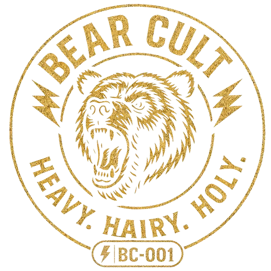 Bear Cult — Heavy. Hairy. Holy. Graphic Tee Printify T-Shirt Raw Circuit Raw Circuit