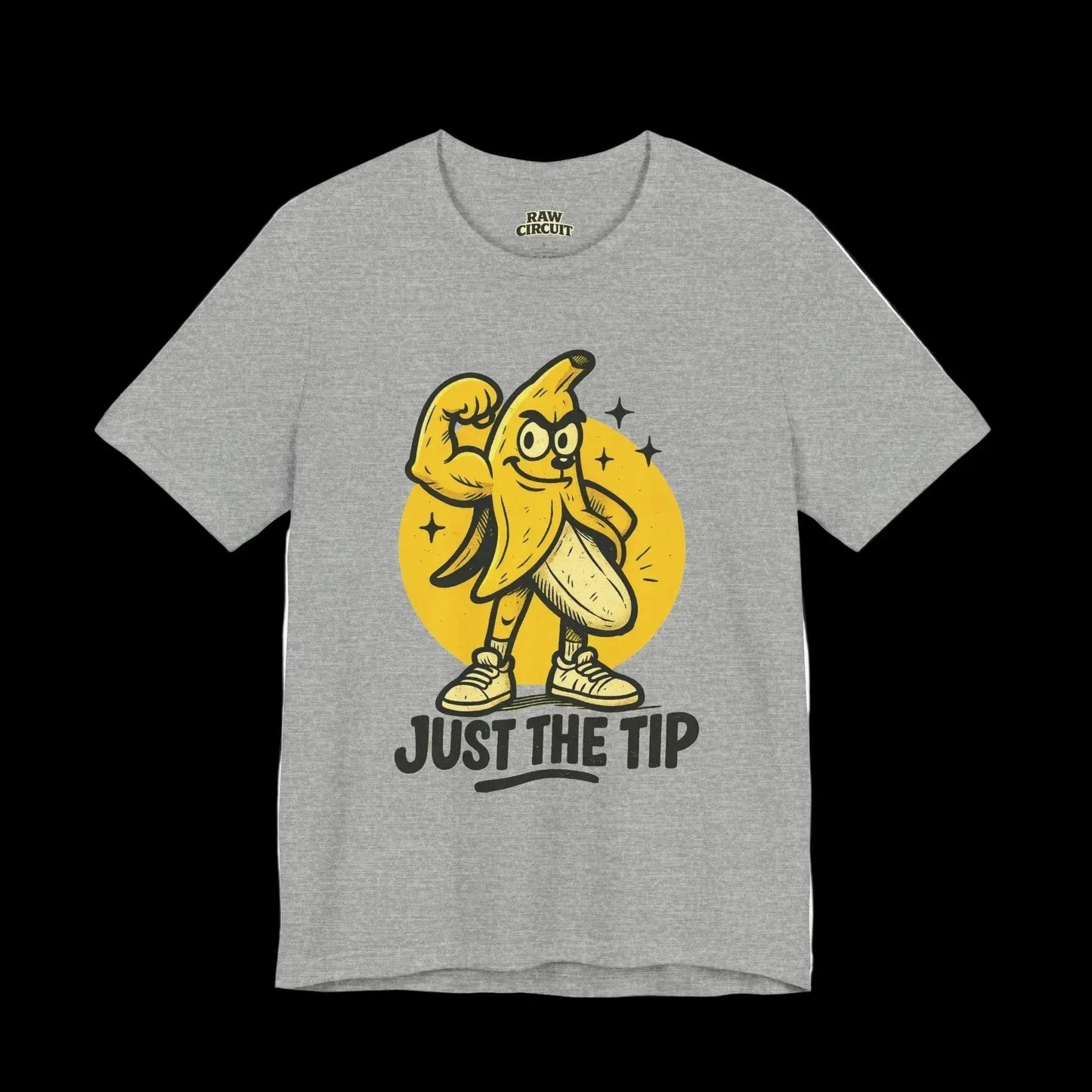 “Just The Tip” Banana Graphic Tee Raw Circuit 