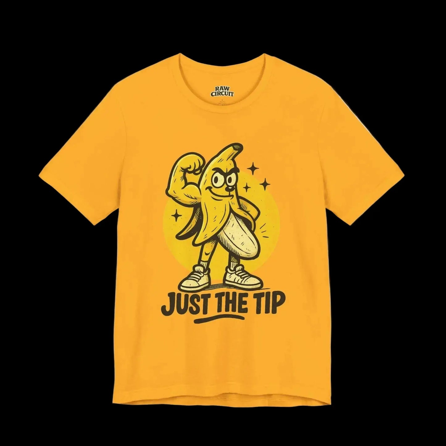 “Just The Tip” Banana Graphic Tee Raw Circuit